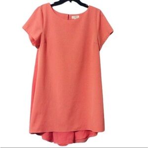UMGEE Coral SHORT Sleeve SWING MINI Dress Size MEDIUM
